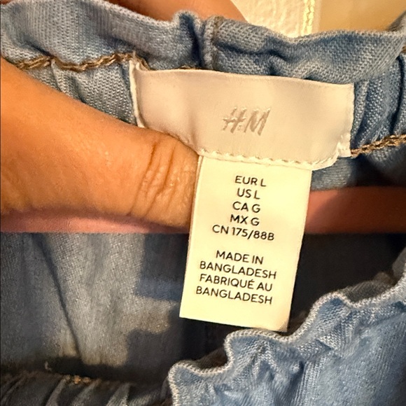 Light Blue Drawstring Pants - Picture 2 of 8